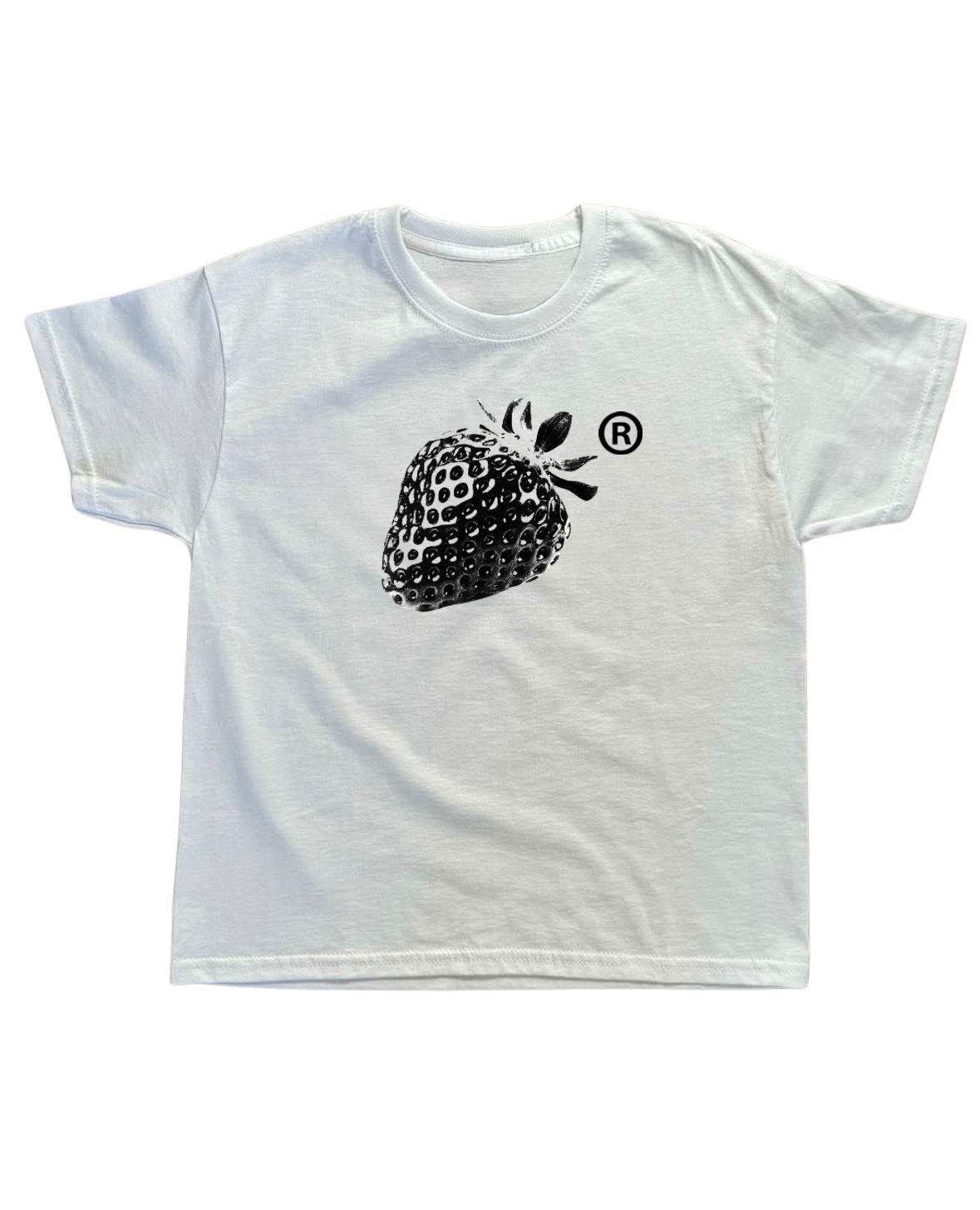 Retro Y2K Women's Short Sleeve Cropped T-Shirt