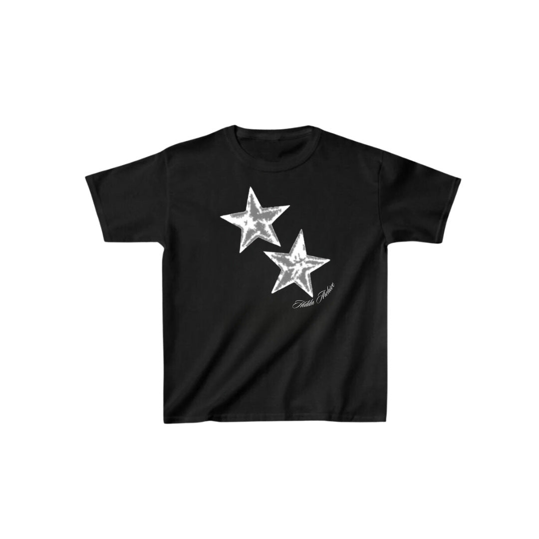 Retro Y2K Women's Short Sleeve Cropped T-Shirt