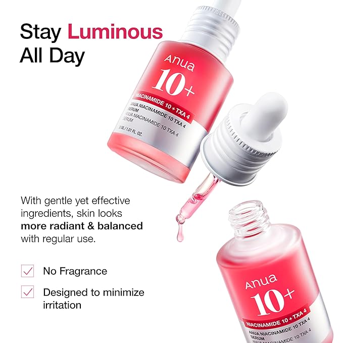 🌟 **ANUA Niacinamide 10 + TXA 4 Serum** 🌟