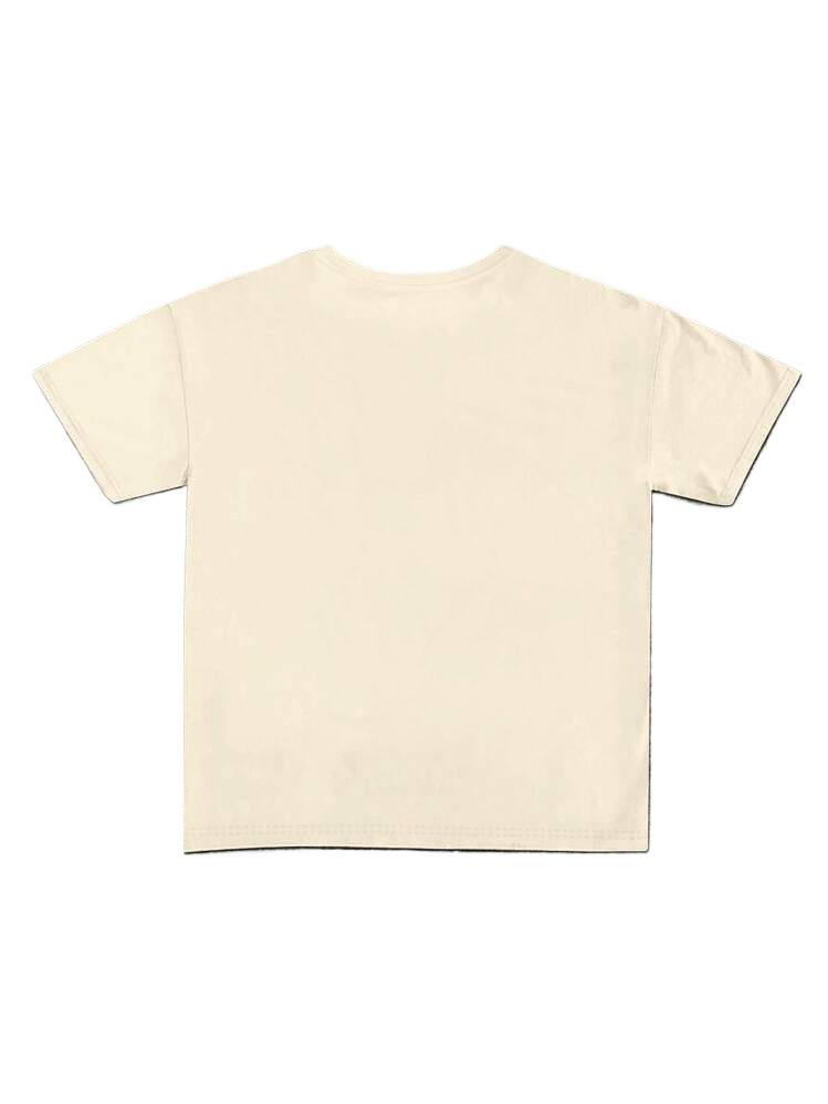 Lip Print Crew Neck Casual Short Sleeve T-Shirt