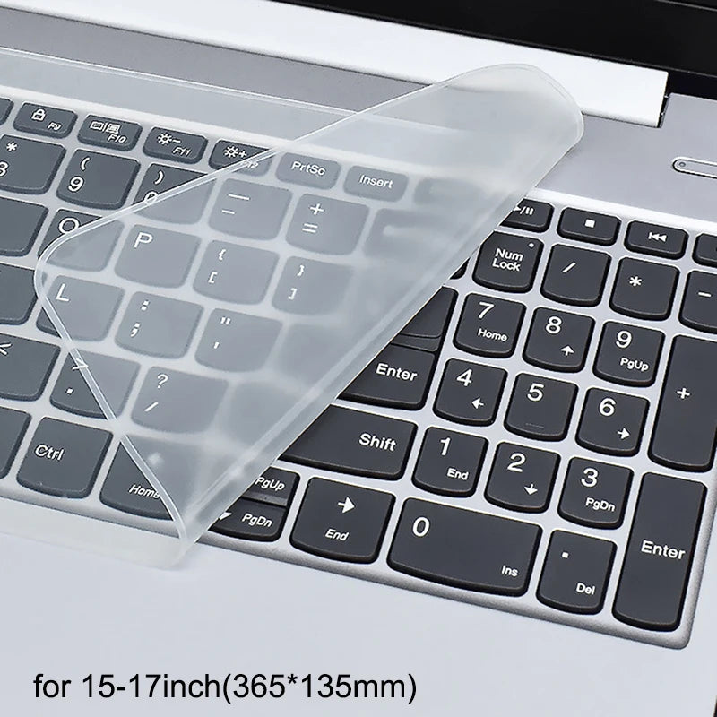 Universal Laptop Keyboard Cover Protector 13-17 Inch Waterproof Dustproof Silicone Notebook Computer Keyboard Protective Film