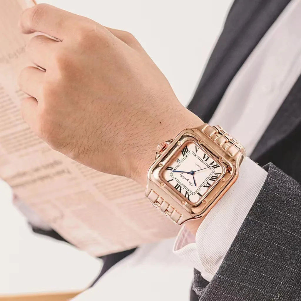 MAYZHISU Fashion Women Watch Calendar Stainless Steel Luxury Ladies Quartz Watches Business Female Clock Bracelet Wristwatch