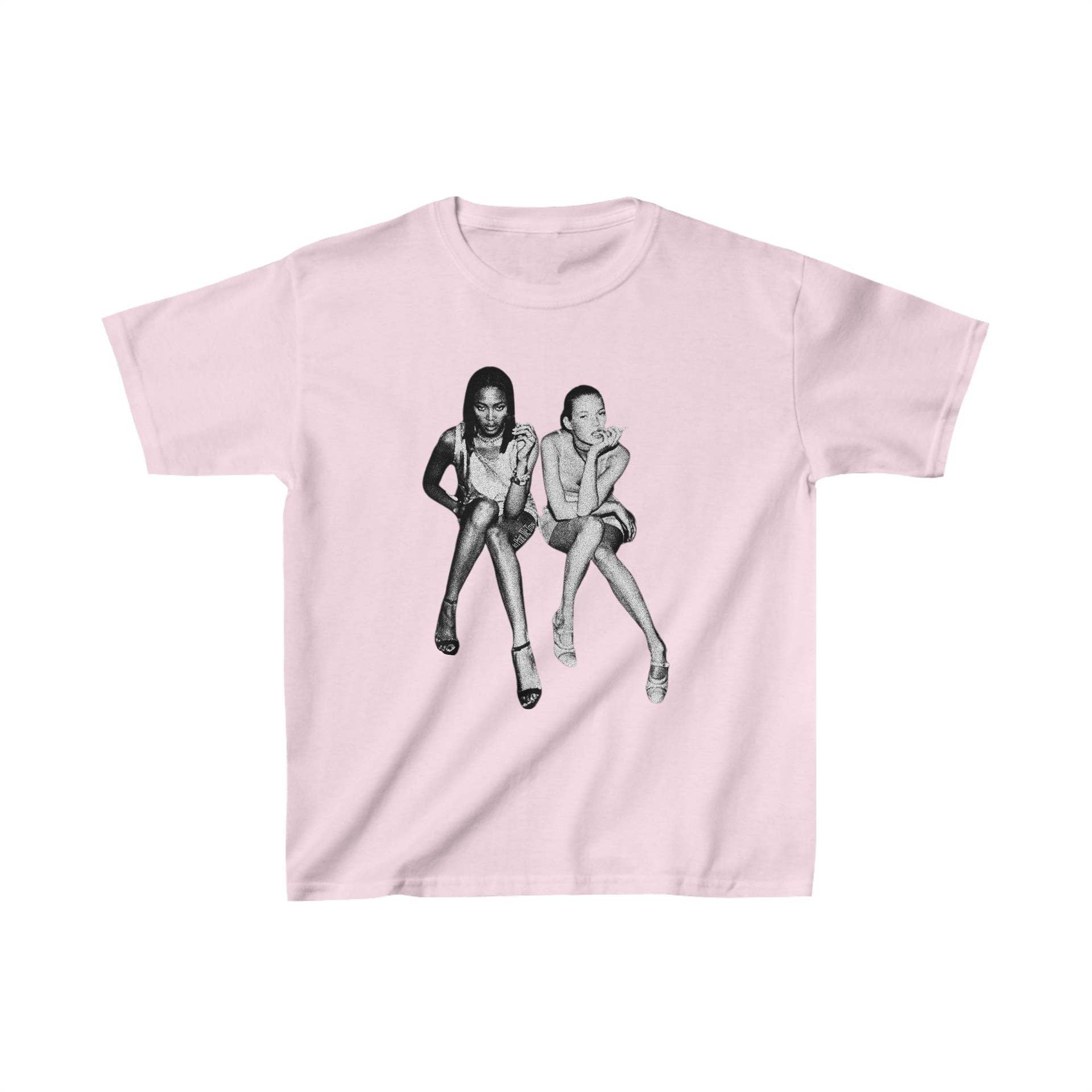 Retro Y2K Women's Short Sleeve Cropped T-Shirt