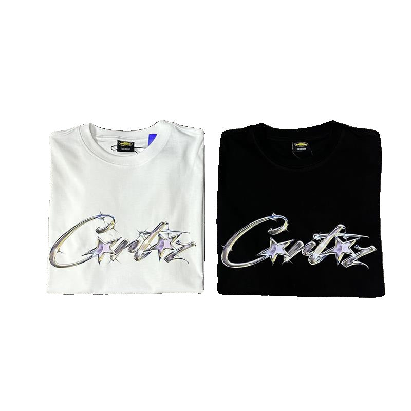 Round Neck Unisex Loose Short-sleeved T-shirt