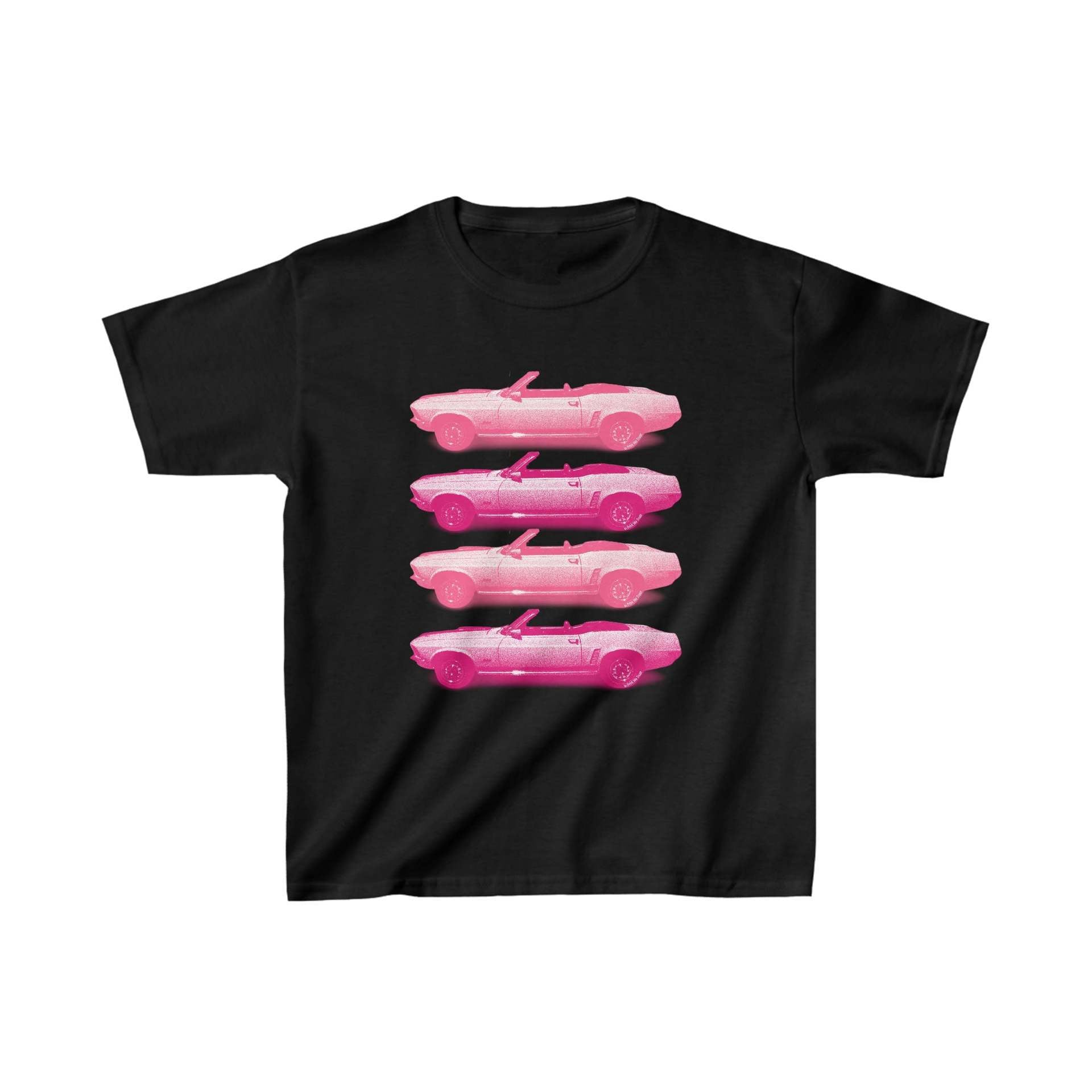 Retro Y2K Women's Short Sleeve Cropped T-Shirt