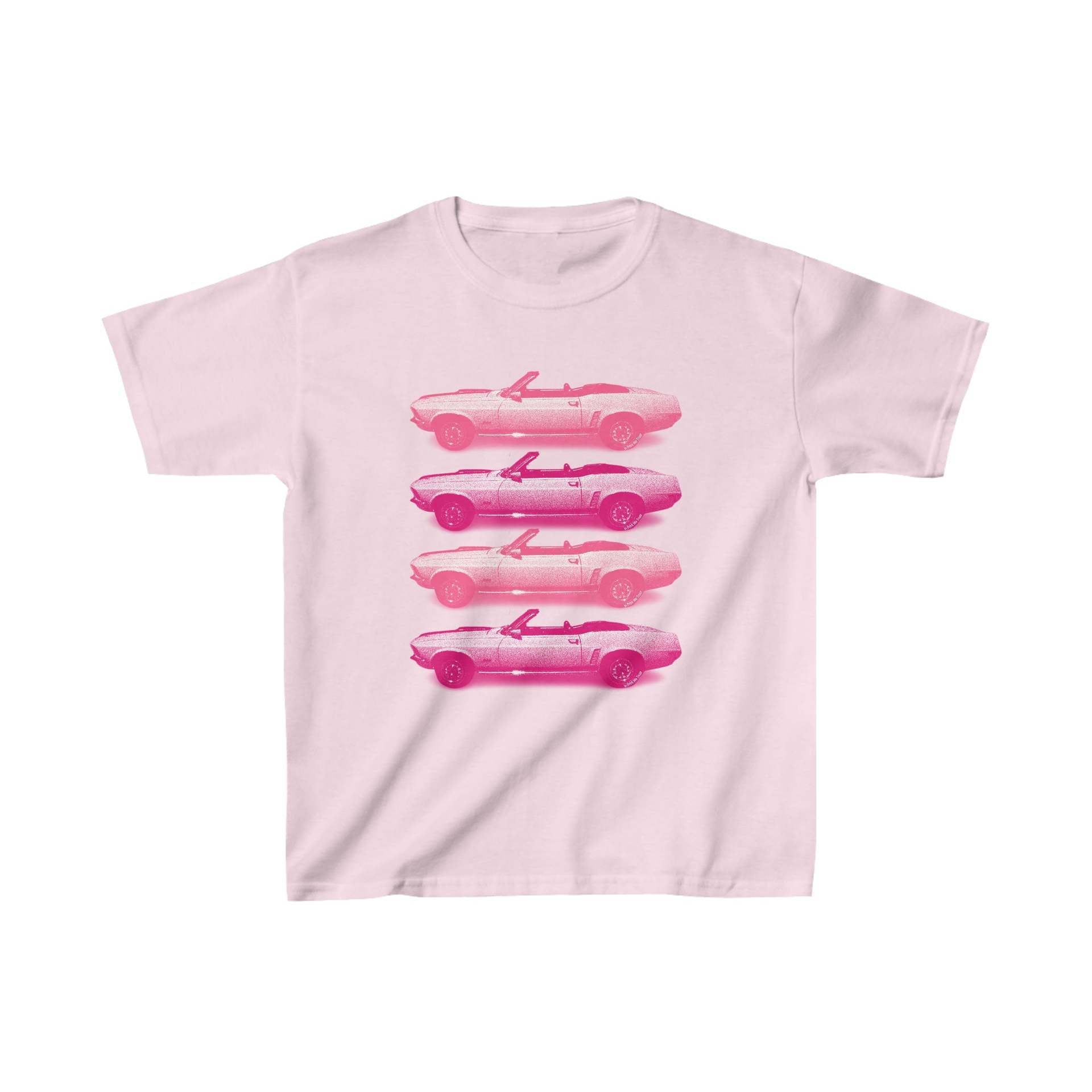 Retro Y2K Women's Short Sleeve Cropped T-Shirt