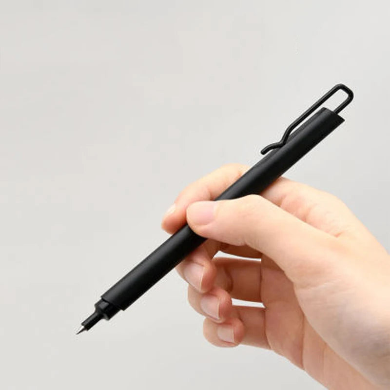 Kaco Metal Sign Pen with Refill for Xiaomi Gel Pens 0.5MM Black Blue Ink Business Office School Stationery Supplies