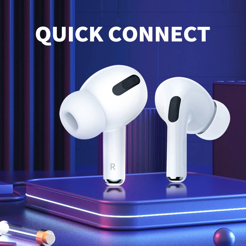 Air Pod Wireless Bluetooth Headset Fake AirPods TWS 5.3 Long Range Touch Control In-Ear Hi-Fi Stereo Earbuds for iphone/Xiaomi