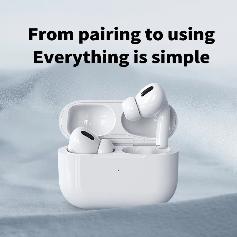 Air Pod Wireless Bluetooth Headset Fake AirPods TWS 5.3 Long Range Touch Control In-Ear Hi-Fi Stereo Earbuds for iphone/Xiaomi