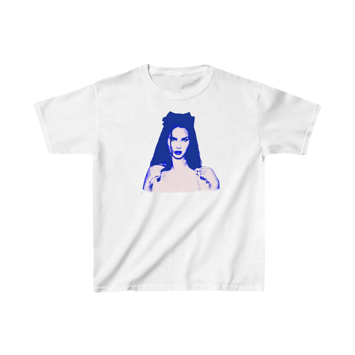 Retro Y2K Women's Short Sleeve Cropped T-Shirt