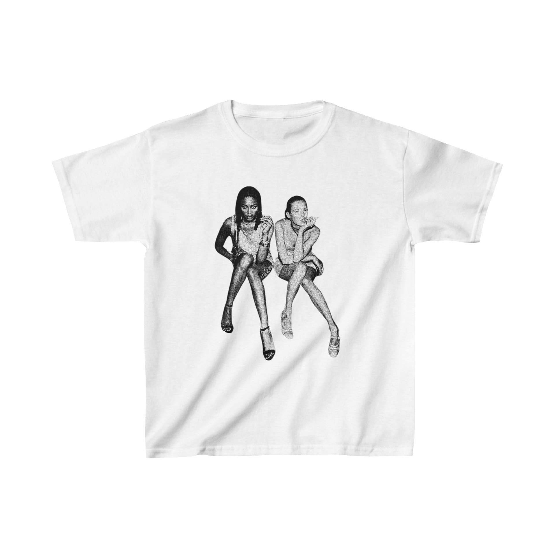 Retro Y2K Women's Short Sleeve Cropped T-Shirt